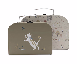 Набор сундучков Котик в парке 2 шт от бренда Jollein