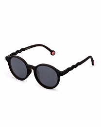 Очки JUNIOR Oval Sunglasses-Classic Olivio-Squid Black от бренда Olivio and Co