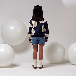 Бомбер PIG OUT True blue White cap grey от бренда Gosoaky