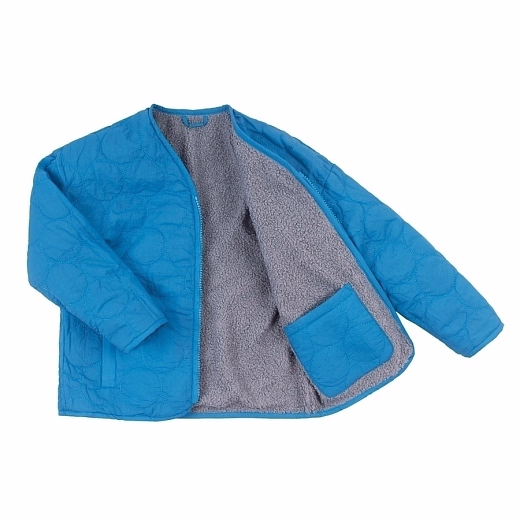 Куртка FRIENDLY WHALE Ultimate grey Azure blue от бренда Gosoaky