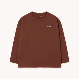 Лонгслив Tiny Brown от бренда Tinycottons