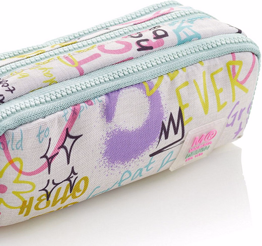 Пенал Граффити с тремя отделениями от бренда MiquelRius