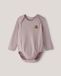 Набор боди розового, зеленого и белого цвета в рубчик от бренда Anna Leon