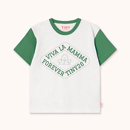 Футболка VIVA LA MAMMA от бренда Tinycottons Белый