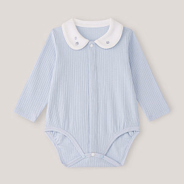 Боди с воротником 3 шт White-Blue от бренда Anna Leon