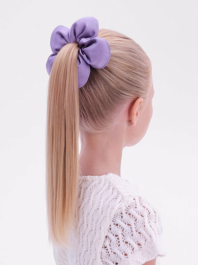Резинка для волос «Цветок для мамы» фиолетовая с наполнителем от бренда Kosa do Poyasa