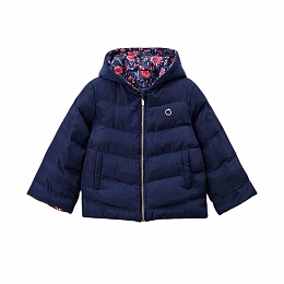 Куртка двусторонняя с цветочным принтом от бренда Trussardi