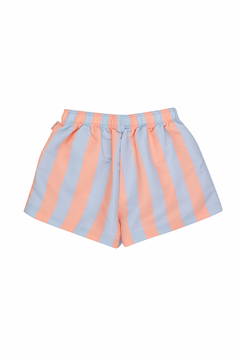 Шорты в разноцветную полоску от бренда Tinycottons