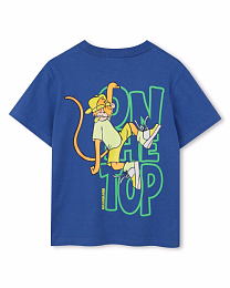 Футболка BLUE FLAG от бренда Billieblush Синий