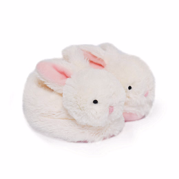 Погремушка-пинетки Bunny Pink от бренда Doudou et Compagnie