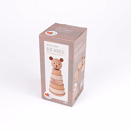 Пирамидка Мишка Марсель от бренда Egmont Toys