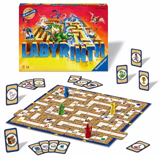 Настольная игра «Сумасшедший лабиринт». Издание 2021 от бренда Ravensburger