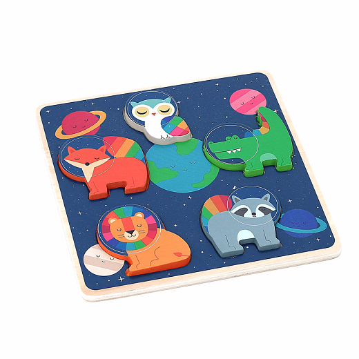 Тактильный пазл Космос от бренда Vilac