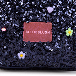 Рюкзак в пайетках темно-синего цвета от бренда Billieblush