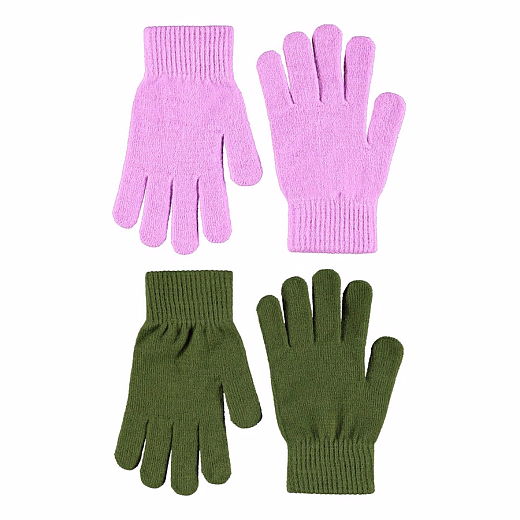 Перчатки 2 пары Kiddy Purple Ray от бренда MOLO