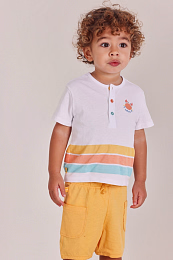 Футболка с крабом и шорты от бренда Boboli