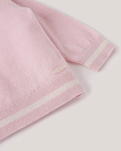 Джемпер и джоггеры розового цвета с принтом лошадки от бренда Anna Leon