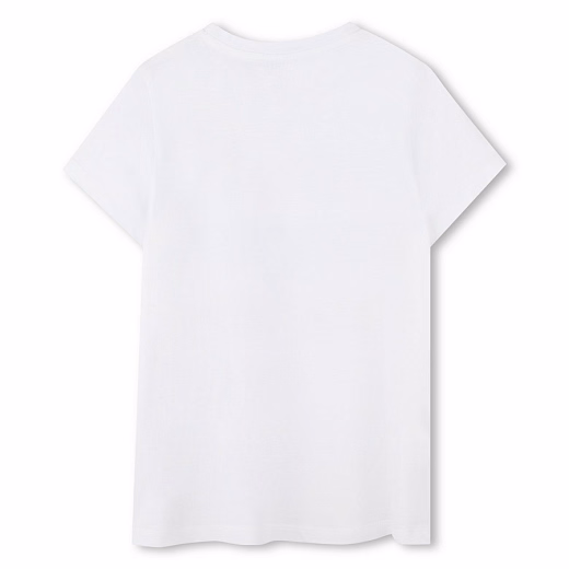 Футболка  с блестящими буквами от бренда SONIA RYKIEL Белый