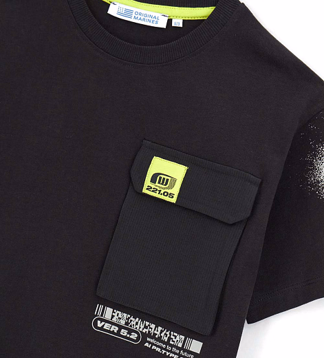 Футболка Ver.5.2 от бренда Original Marines Черный