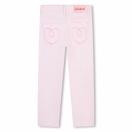 Джинсы с блестящим напылением от бренда Billieblush