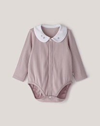 Набор боди в рубчик с воротником от бренда Anna Leon