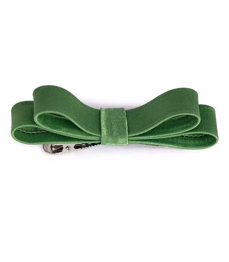 Бант «Маленькое Чудо» зелёный от бренда Kosa do Poyasa