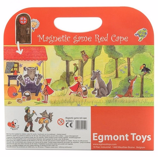 Настольная магнитная игра "Красная шапочка" от бренда Egmont Toys