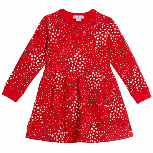 Платье Star от бренда Stella McCartney kids
