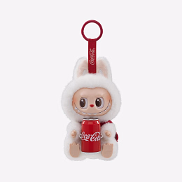 Брелок Labubu Coca Cola от бренда POP MART