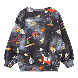 Свитшот Monti Space Holiday,р.104 от бренда MOLO
