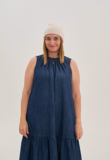 Шапка Boone cashmere creme от бренда Peppihat