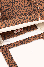 Шопер Animal print от бренда Tinycottons