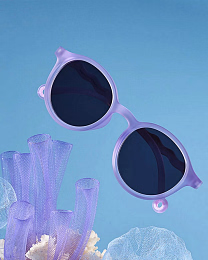 Очки JUNIOR Oval Sunglasses-Coral Reef-Purple Coral от бренда Olivio and Co