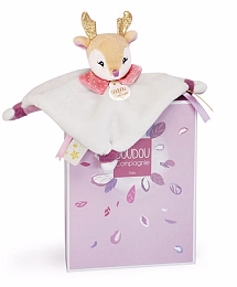 Олененок комфортер 20 см от бренда Doudou et Compagnie