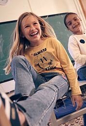 Лонгслив Smiley от бренда Boboli