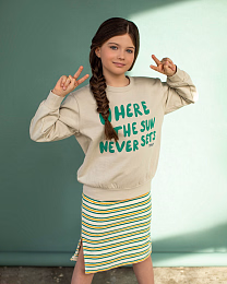 Юбка STRIPES MULTICOLOR от бренда Tinycottons