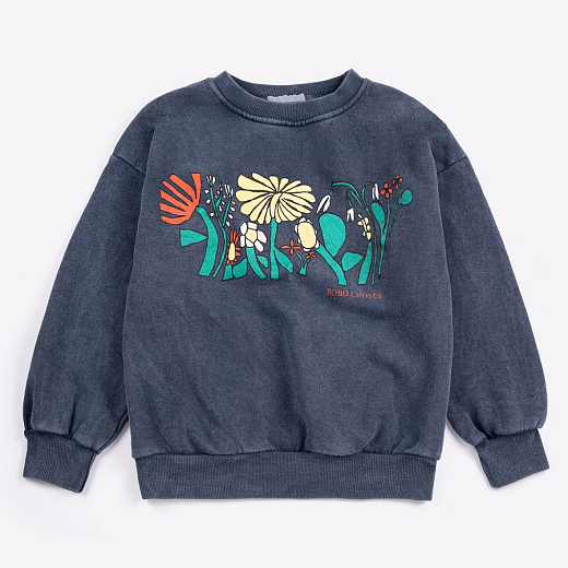 Свитшот Color Herbalist от бренда Bobo Choses
