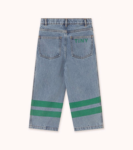 Джинсы STRIPES GREEN от бренда Tinycottons