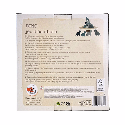 Балансир Динозавры от бренда Egmont Toys