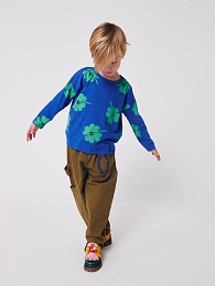 Лонгслив Lucky Clover all over от бренда Bobo Choses