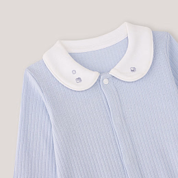 Боди с воротником 3 шт White-Blue от бренда Anna Leon