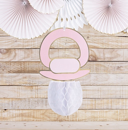 Декор Пустышка Baby Girl от бренда Tim & Puce Factory