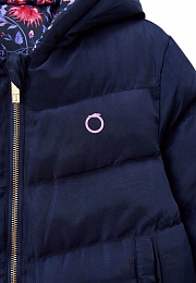 Куртка двусторонняя с цветочным принтом от бренда Trussardi