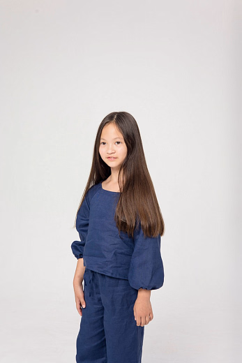 Костюм LINEN Navy от бренда Liqlo