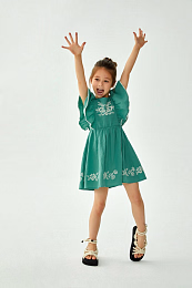 Платье Coco Emerald Green от бренда C'ERA UNA VOLTA