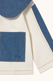 Куртка denim Color block от бренда Tinycottons