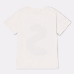 Футболка Floral S Graphic от бренда Stella McCartney kids Молочный