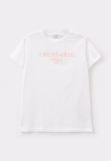 Футболка Millano 1911 от бренда Trussardi Белый Синий