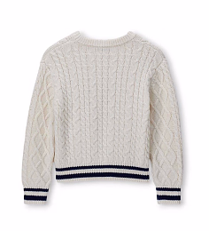 Свитер фактурный от бренда Original Marines