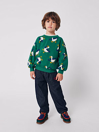 Свитшот Green La Oca от бренда Bobo Choses